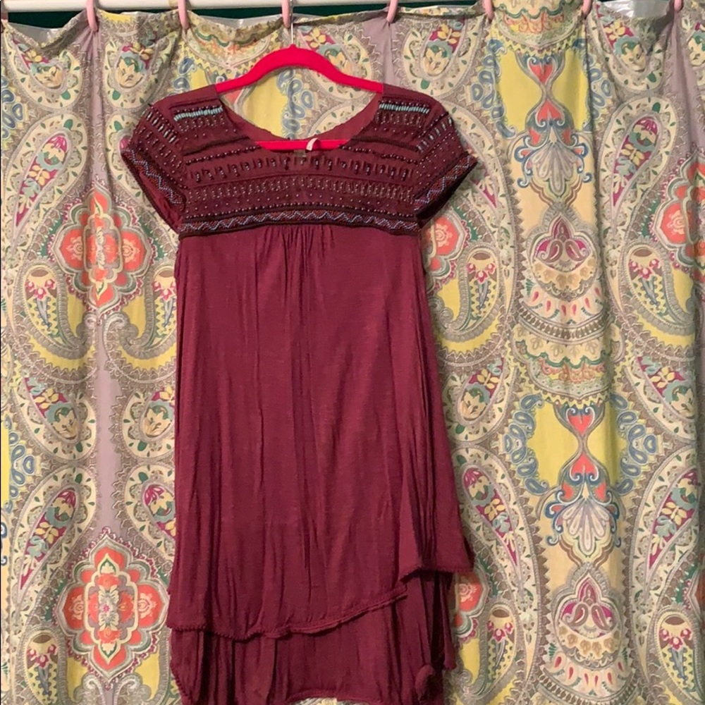 FREE PEOPLE beaded dress